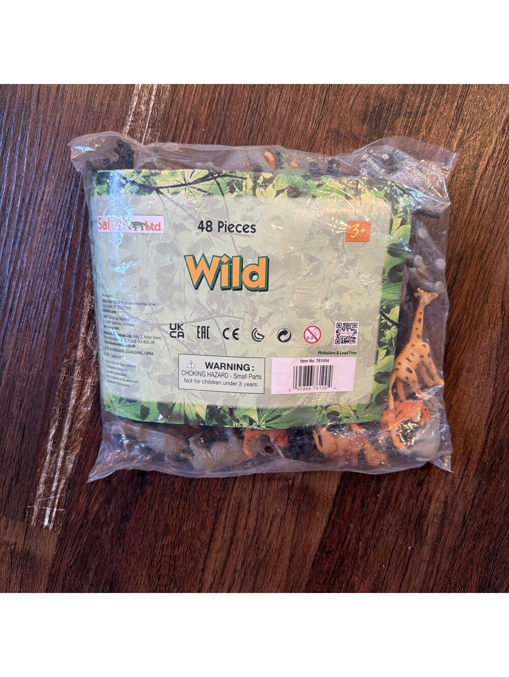 🐅 Safari Ltd Wild Bulk Bag #761004 48 Piece Jungle Safari Animal Figures